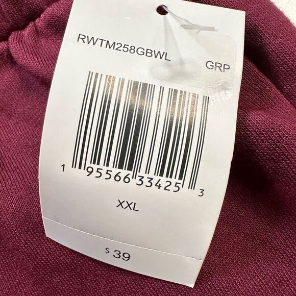 NWT Star Wars Plus Size Maroon Drawstring Waist Casual Pants “Grogu” - Size XXL - Picture 4 of 9